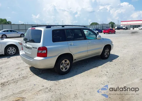 2005 Toyota Highlander из США, поврежденный, VIN JTEDD21A750122785